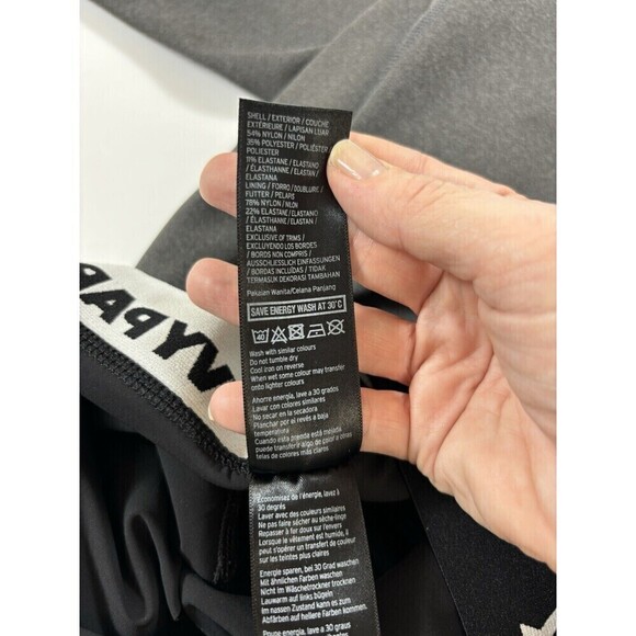 Ivy Park Leggings Grey Medium Name on Waistband Shimmery - Picture 10 of 14